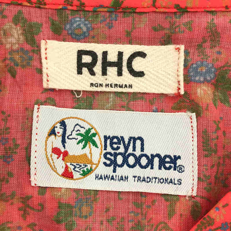 RHC Ron Herman /a-ru H si- Ron Herman | × reyn spooner flower total pattern shirt | XS | red 