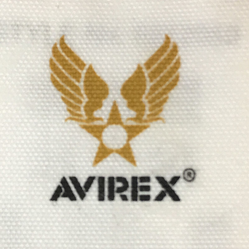 AVIREX / アヴィレックス | FYLING SHARKS フライングシャークス 刺繍 中綿入り リバーシブル MA-1 フライト ジャケット | S | オレンジ_画像7