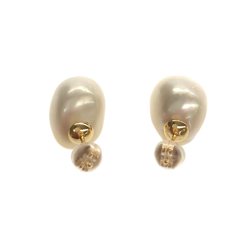 美品】 MIKIMOTO / ミキモト | 2Pパール ピアス K18 | ー | ゴールド