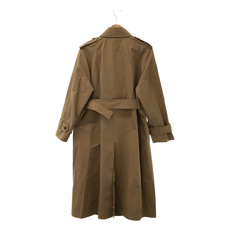 INSCRIRE / アンスクリア | 2020AW | cloak trench coat オーバーシルエット トレンチコート | 38 | ベージュ_画像10