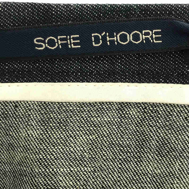 【新品】 SOFIE D'HOORE / ソフィードール | タックフレア SAVOIA スカート | 36 | coal_画像6