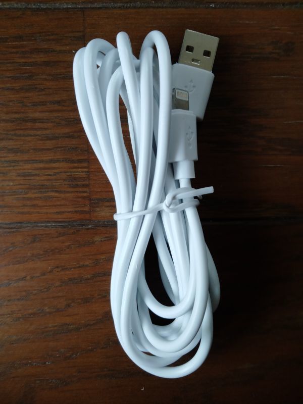 3) 2M 極太シリーズ Apple iPhone 充電器 純正 品質 ライトニングケーブル USBケーブル アイフォン 2メートル 充電ケーブル (x17)の画像1