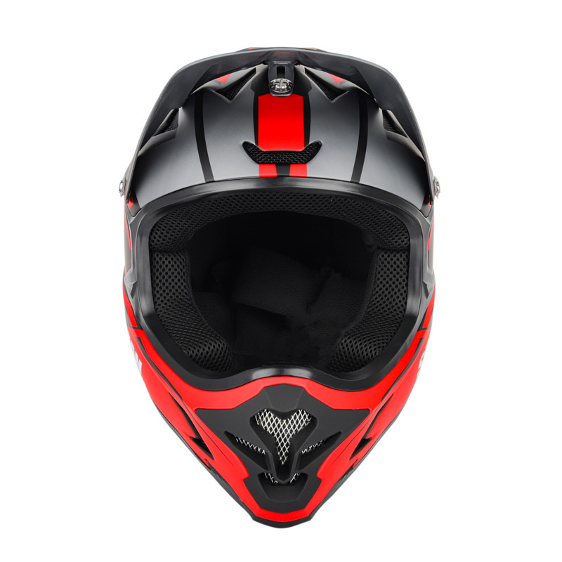 オフロードヘルメット SOMAN M9 バイクヘルメット ダートバイク クロスカントリー ヘルメット 赤-サイズ：M_画像2