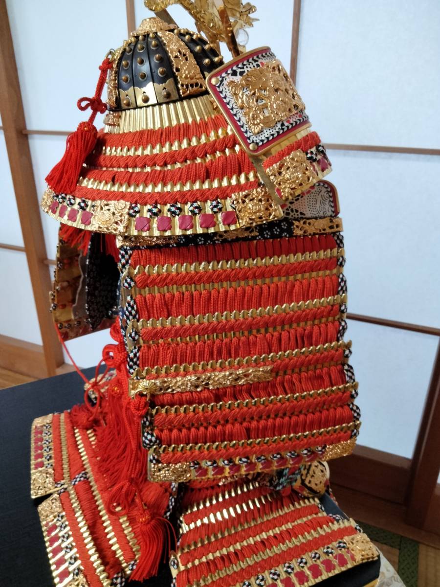 ◇京甲冑最高級品◇165万円◇伝統工芸士:粟田口清信【 ◇京甲冑最高級品◇165万円◇伝統工芸士:粟田口清信【
