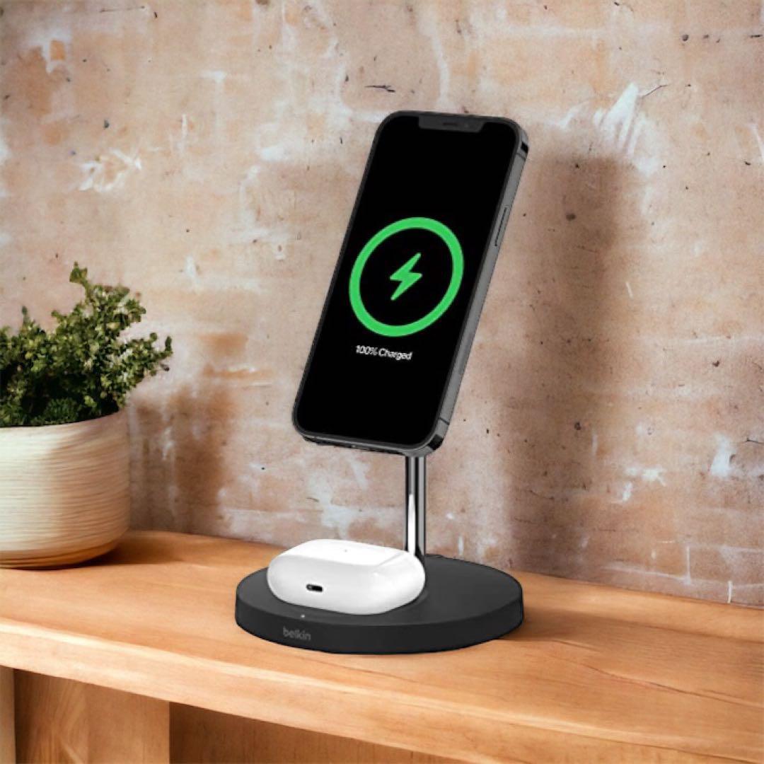 VGP 2022受賞】Belkin 2 in 1 MagSafe充電器 | anjale.lk
