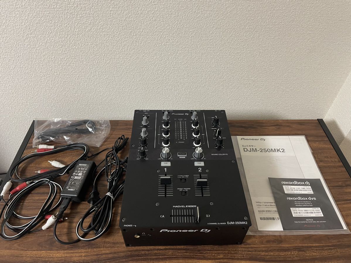 動作確認済】パイオニアPioneer DJM-250MK2 (検Vestax タックスDJ