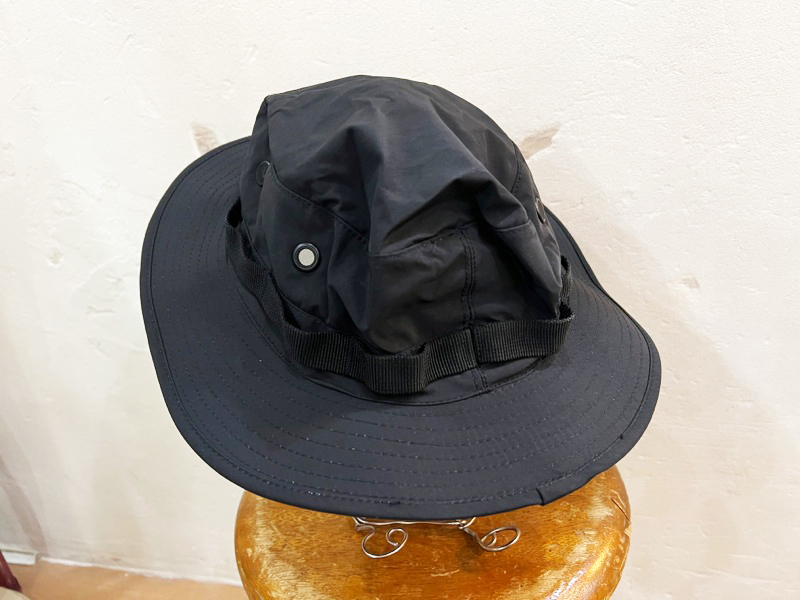 382★新品 TRILAM BOONIE HAT WET WEATHER トリムブーニーハット ブラック XLサイズ 帽子 メンズ ミリタリー アウトドア ★_画像4