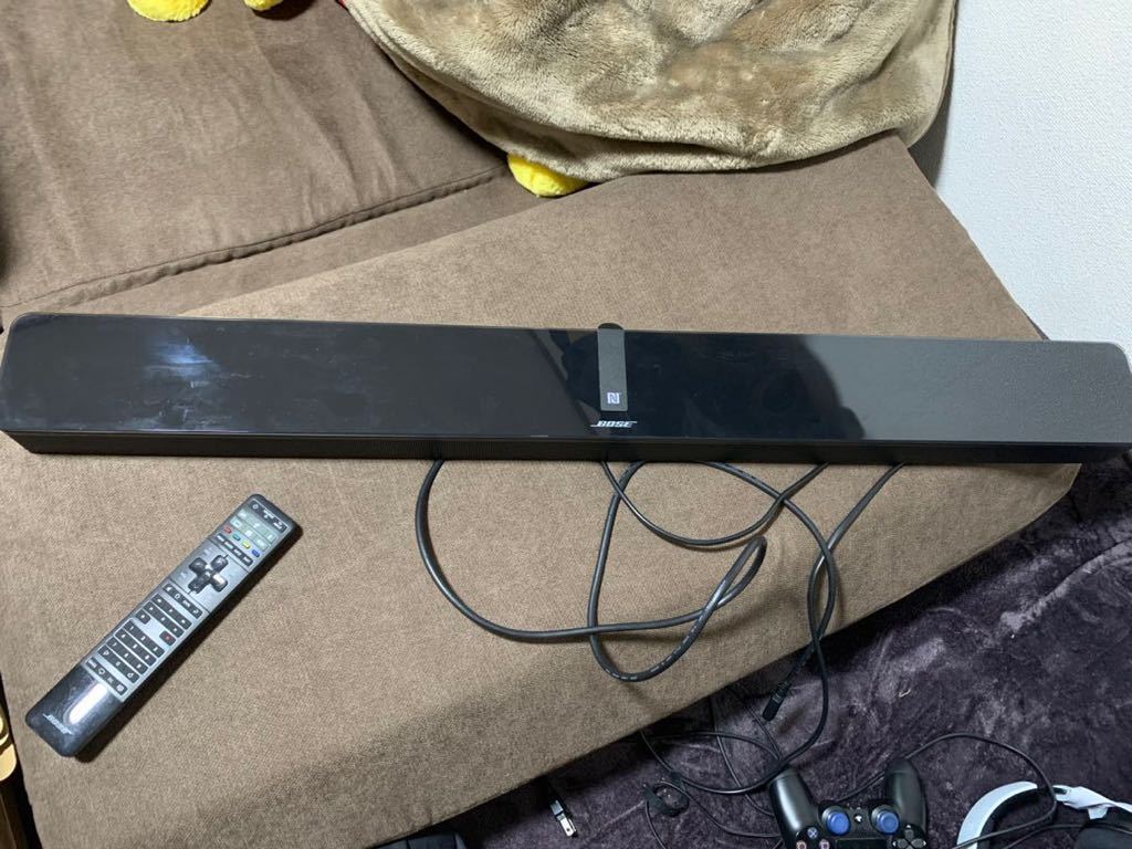 美品 BOSE サウンドバー ホームシアタースピーカー サラウンド