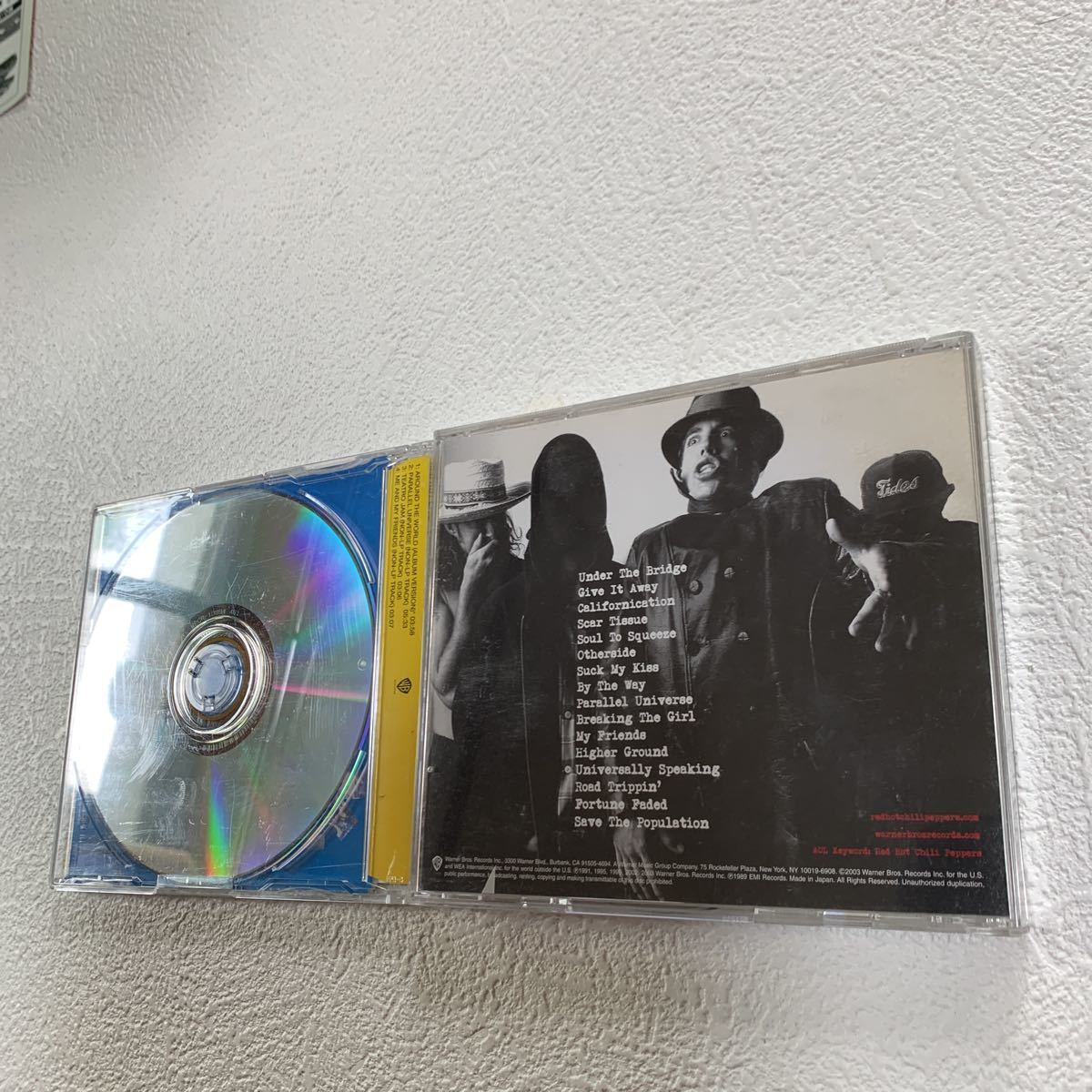 RED HOT CHILI PEPPERS GREATEST HITSデッチリ中古CD_画像2