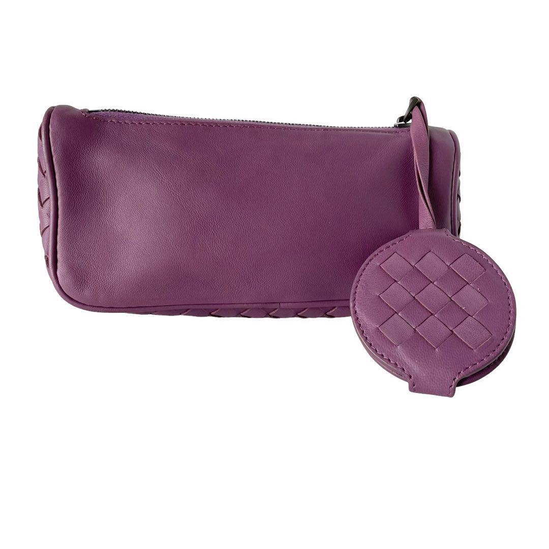 BOTTEGAVENETA ボッテガヴェネタ ポーチ ミラー 鏡 付き|PayPayフリマ