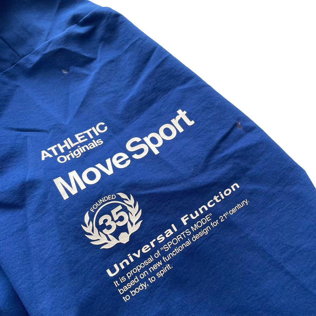 MOVE SPORT ムーヴスポーツ トップス アウター 青 白 赤 サイズL