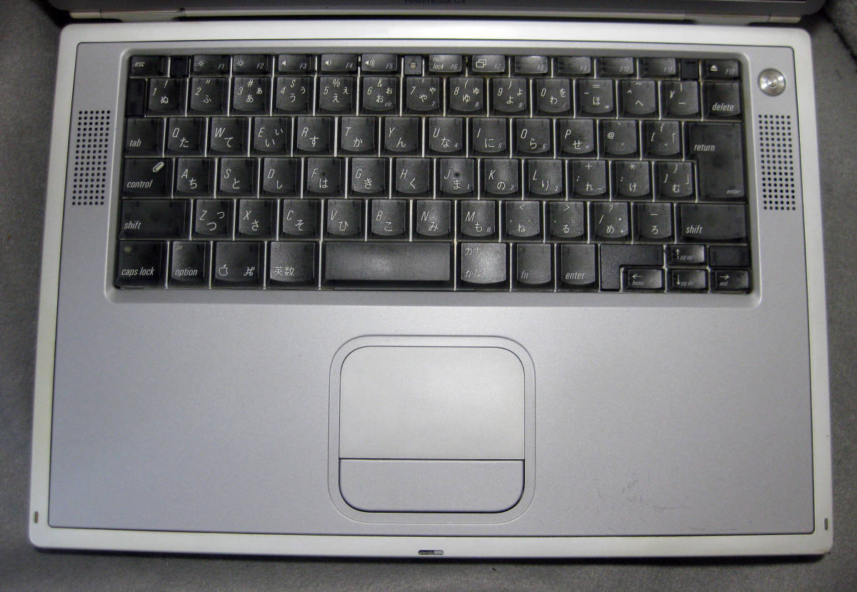 m684 Powerbook G4 Titanium A1025 1.0GHz os9.2.2単独 +10.2.3 _画像5