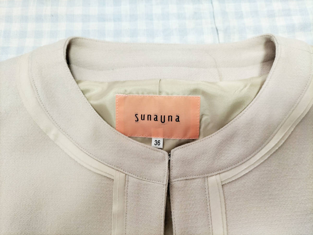 超美品!sunaunaスーナウーナのジャケット | perikanan.sariagri.id