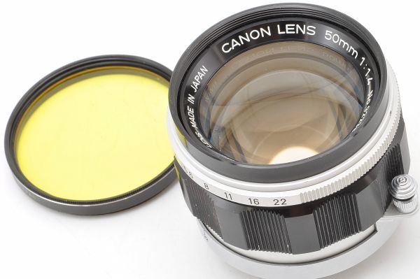人気ブランド多数対象 CANON LENS 50mm F1.4 ライカLマウント #4134152