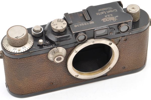 Leica III ライカ Ⅲ スプール Lマウント L39 Nickel ニッケル Black
