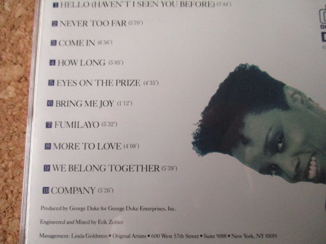 Dianne Reeves/Never Too Far ブルーに魅せられて ダイアン・リーヴス 90年大傑作大名盤♪国内盤♪廃盤♪ジャズ・ヴォーカル・レジェンド♪_画像3