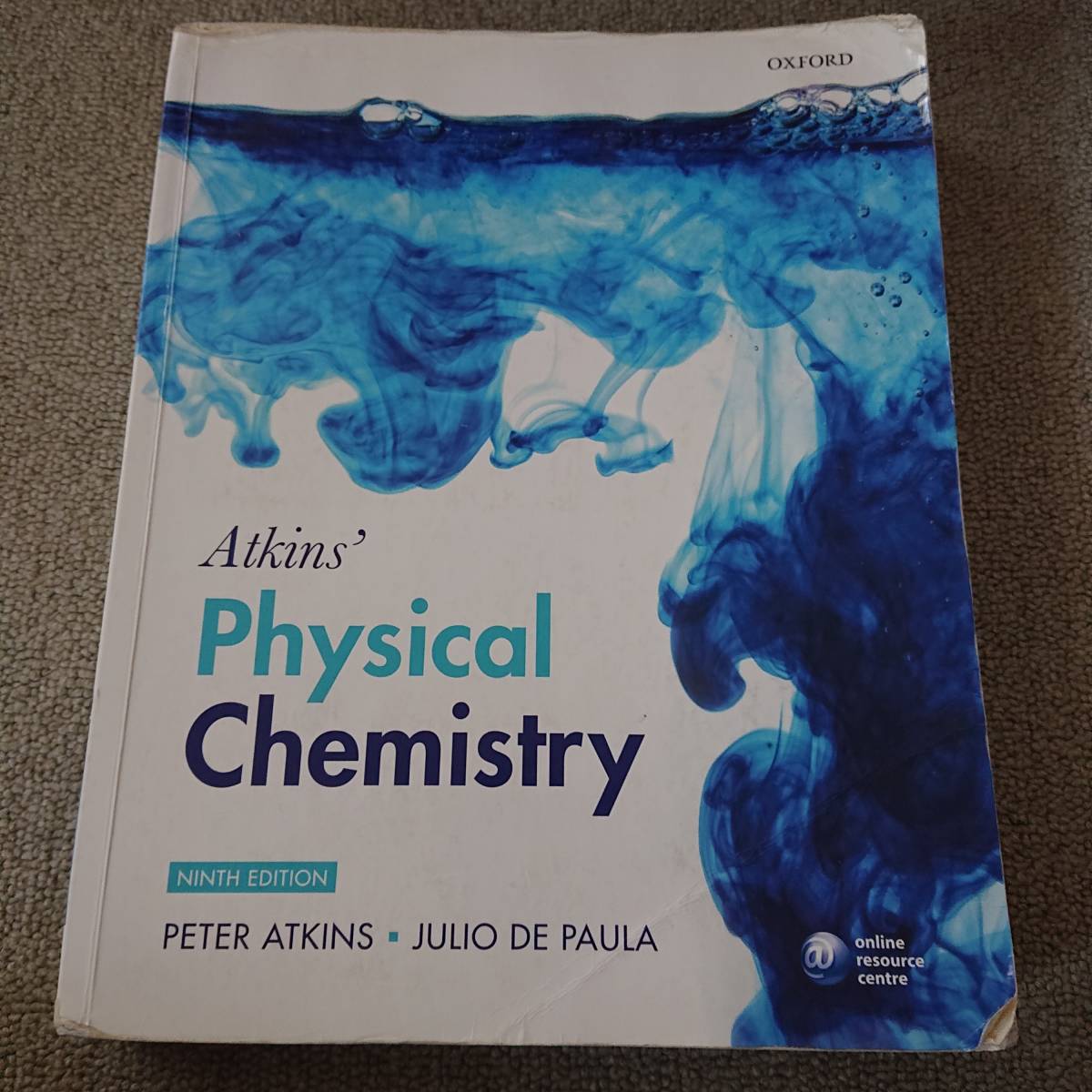 誠実 Atkins' Chemistry 英語版（中古） Physical 化学
