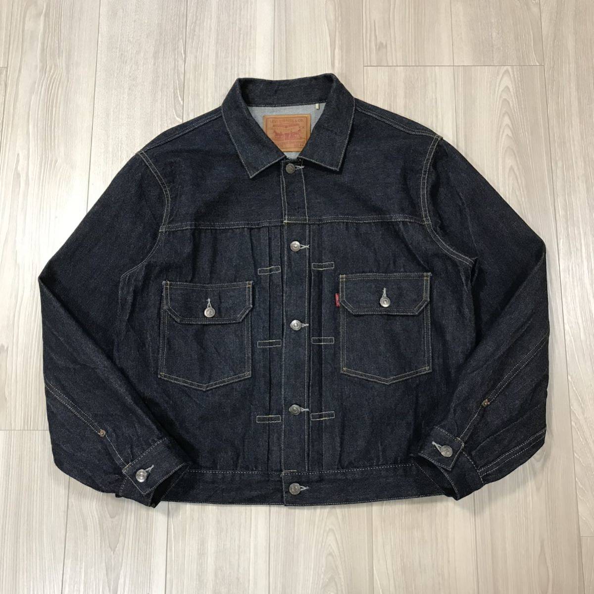 LEVI’S Levis LEVIS VINTAGE CLOTHING TYPE II RIGID 1953 507XX 44 XL JAPAN 2nd LVC リーバイス セカンド デニム ジャケット モデル