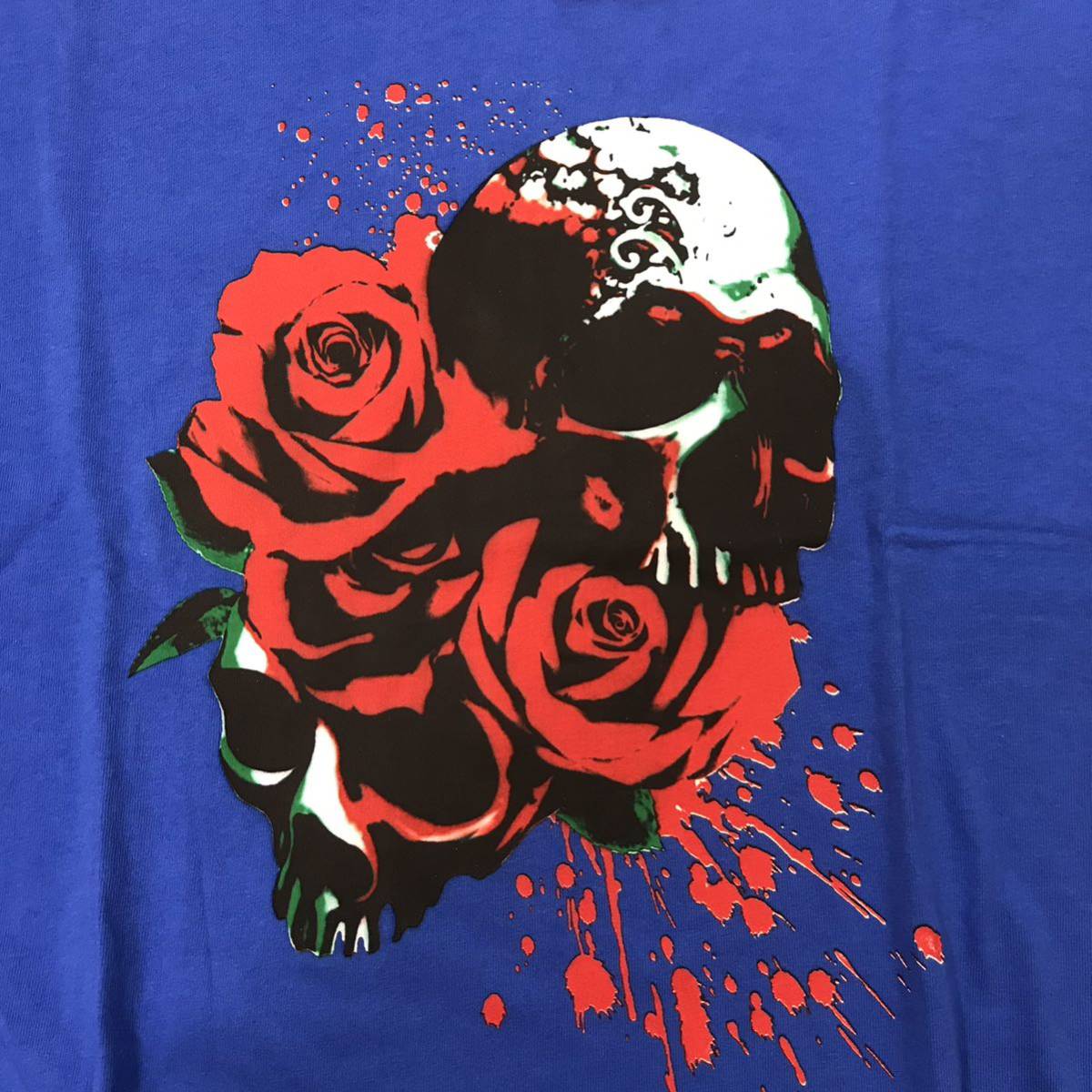 EVERLAST Saturdays surf NYC NEW YORK CITY BEDWIN & THE HEART BREAKERS santa cruz ever last bedo wing Skull rose rose T-shirt 