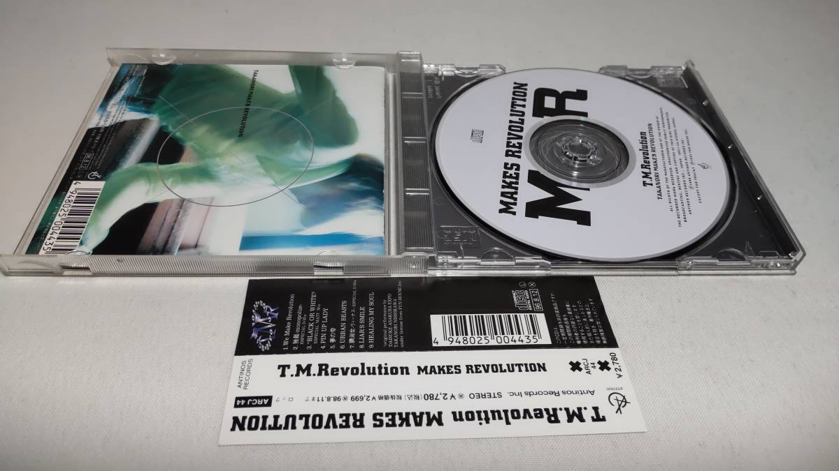 D3210 『CD』　MAKES REVOLUTION　/　T.M.Revolution　　帯付_画像2