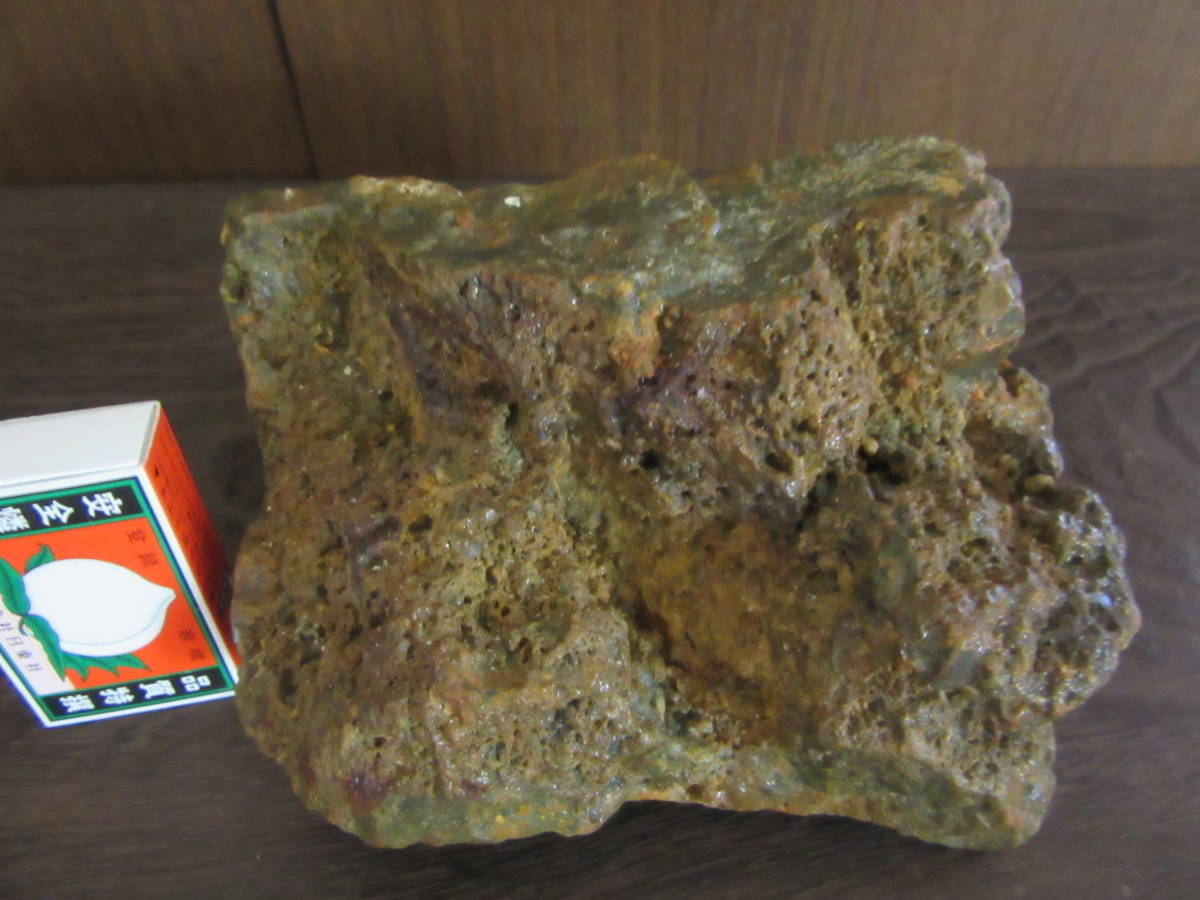 宝3　石川県有磯石　自然石　水石　観賞石 16cmx8cmx11cm1.85kg_画像2
