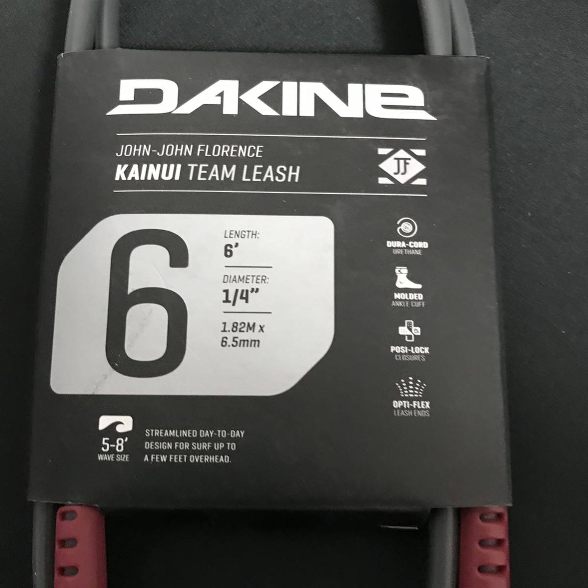 DAKINE 6ft レギュラー ショートボード リーシュコード ダカイン パワーコード FCS
