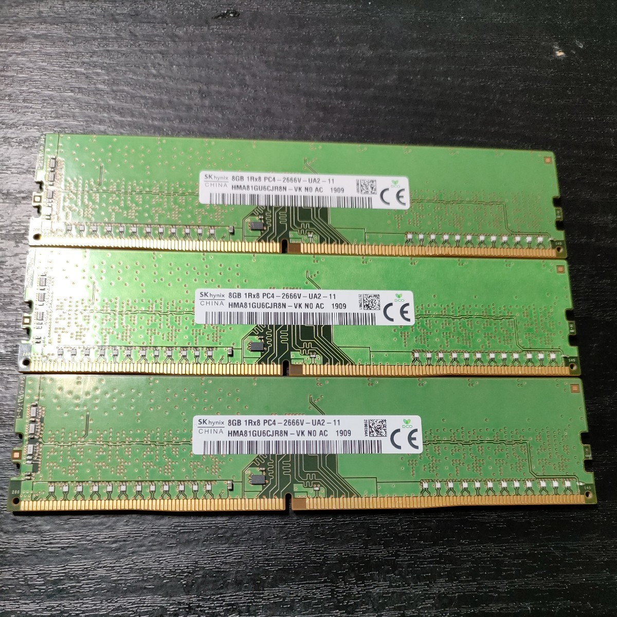 1R×8 PC4-2666V-UA2-11 8GB ×2