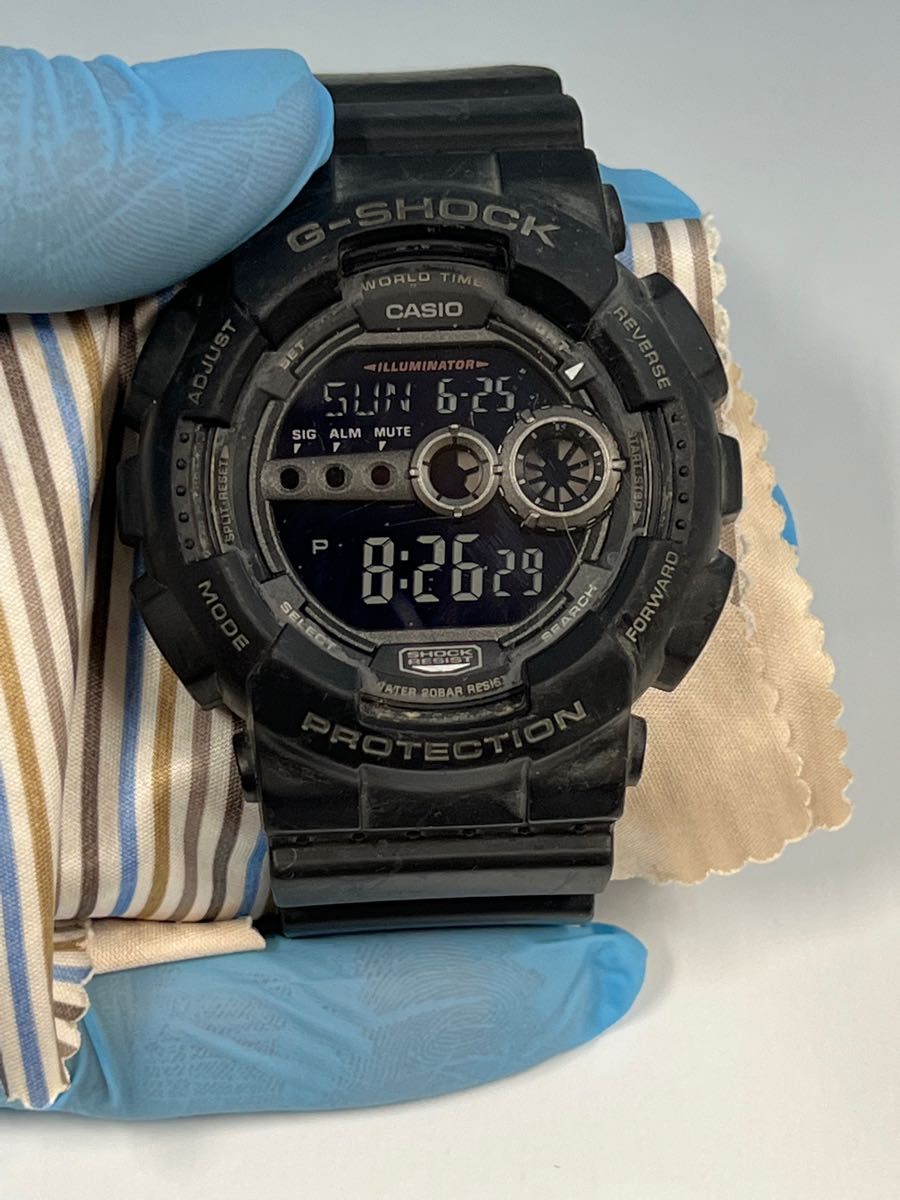 CASIO G-SHOCK メンズ腕時計 GD-100