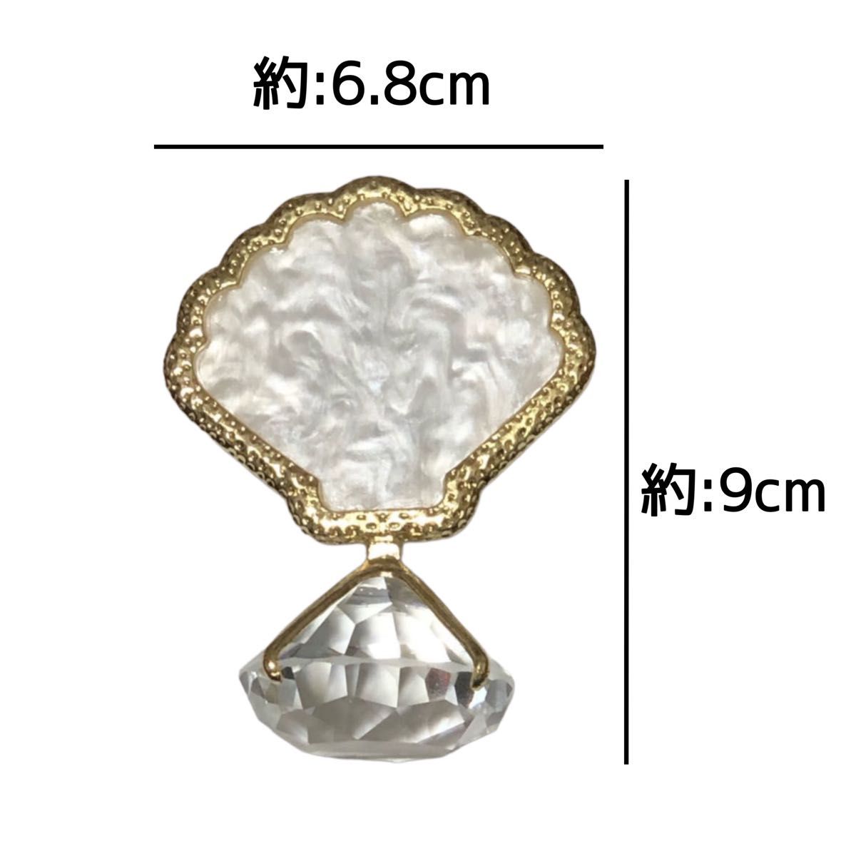 ホワイト ダイヤモンド ネイル パレット 天然石風 ネイルパレット 撮影用 プレート コースター マツエク グルー トレイ 貝殻