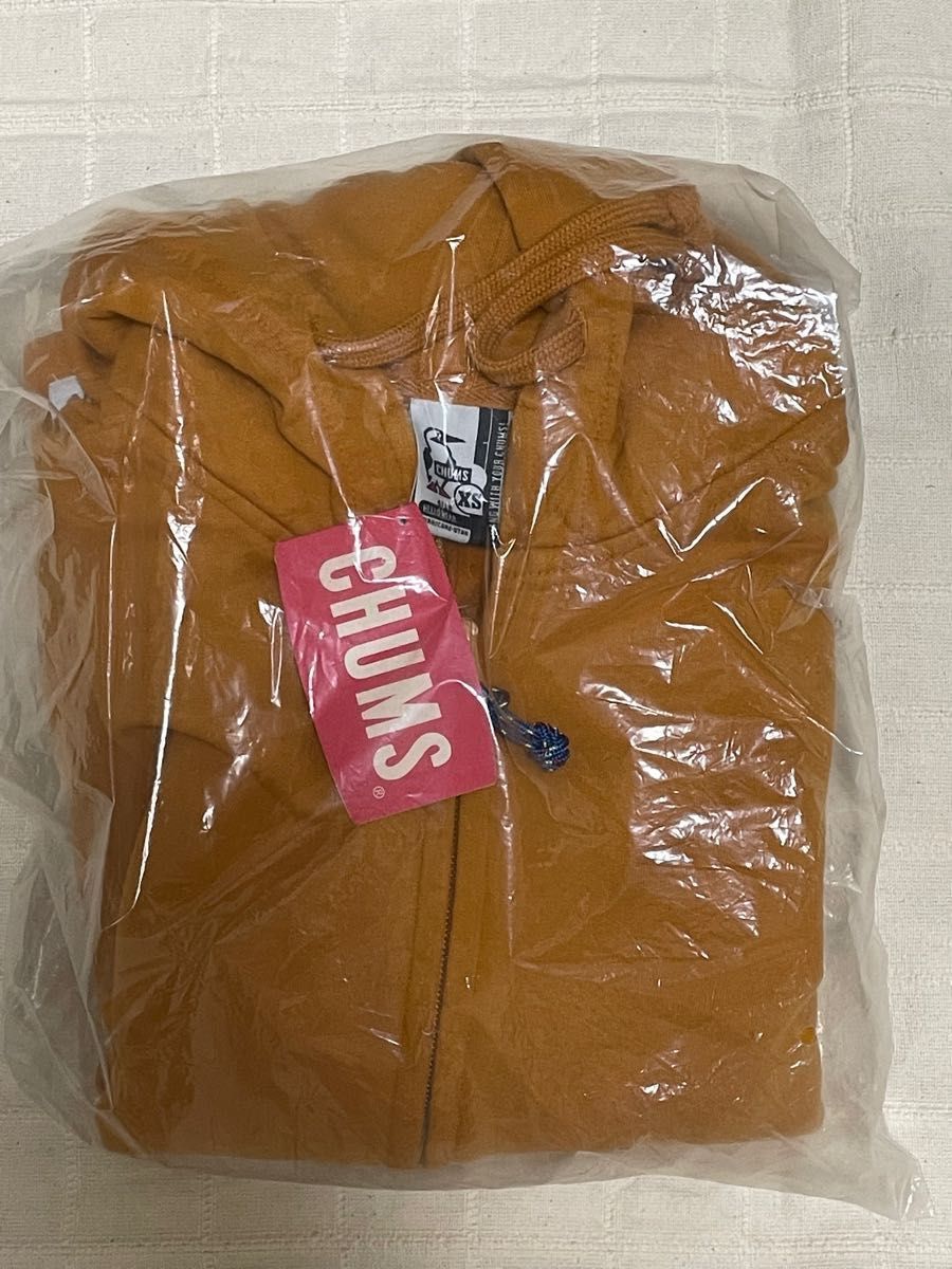 チャムス　CHUMS zip parka caramel xs 新品