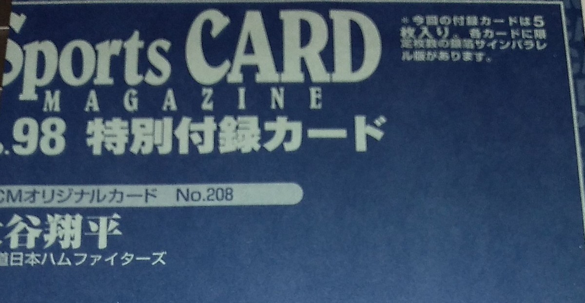 BBM 2013 1stバージョン 大谷翔平 (日本ハム)プロモーション BBM 2013 1stバージョン 大谷翔平 (日本ハム)プロモーション