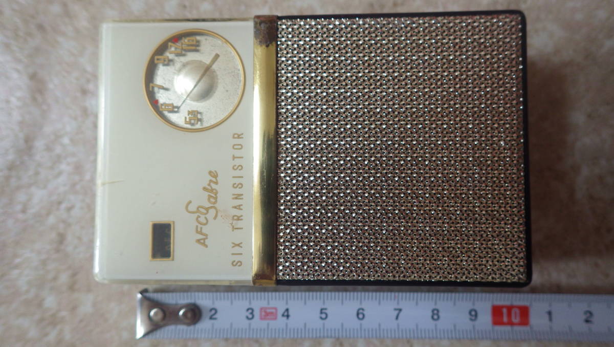 新しいエルメス AFCO RADIO TRANSISTOR SIX アンティーク