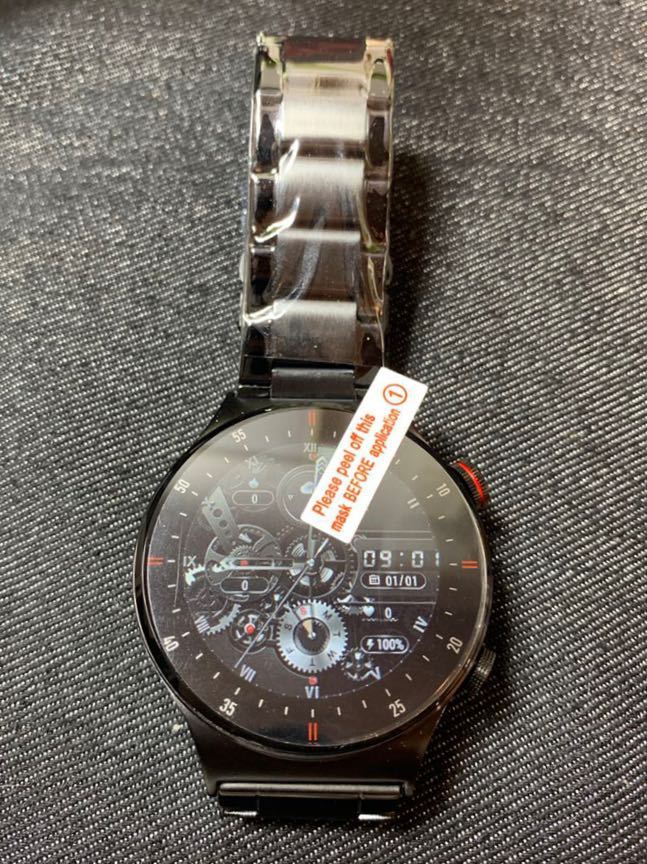工場直売ヤフオク! - Lige ecg メンズ スマートウォッチ Bluetooth防