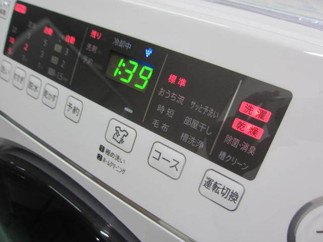 未使用】2023年製 SHARP マイクロ高圧洗浄 乾燥ダクト自動お掃除搭載