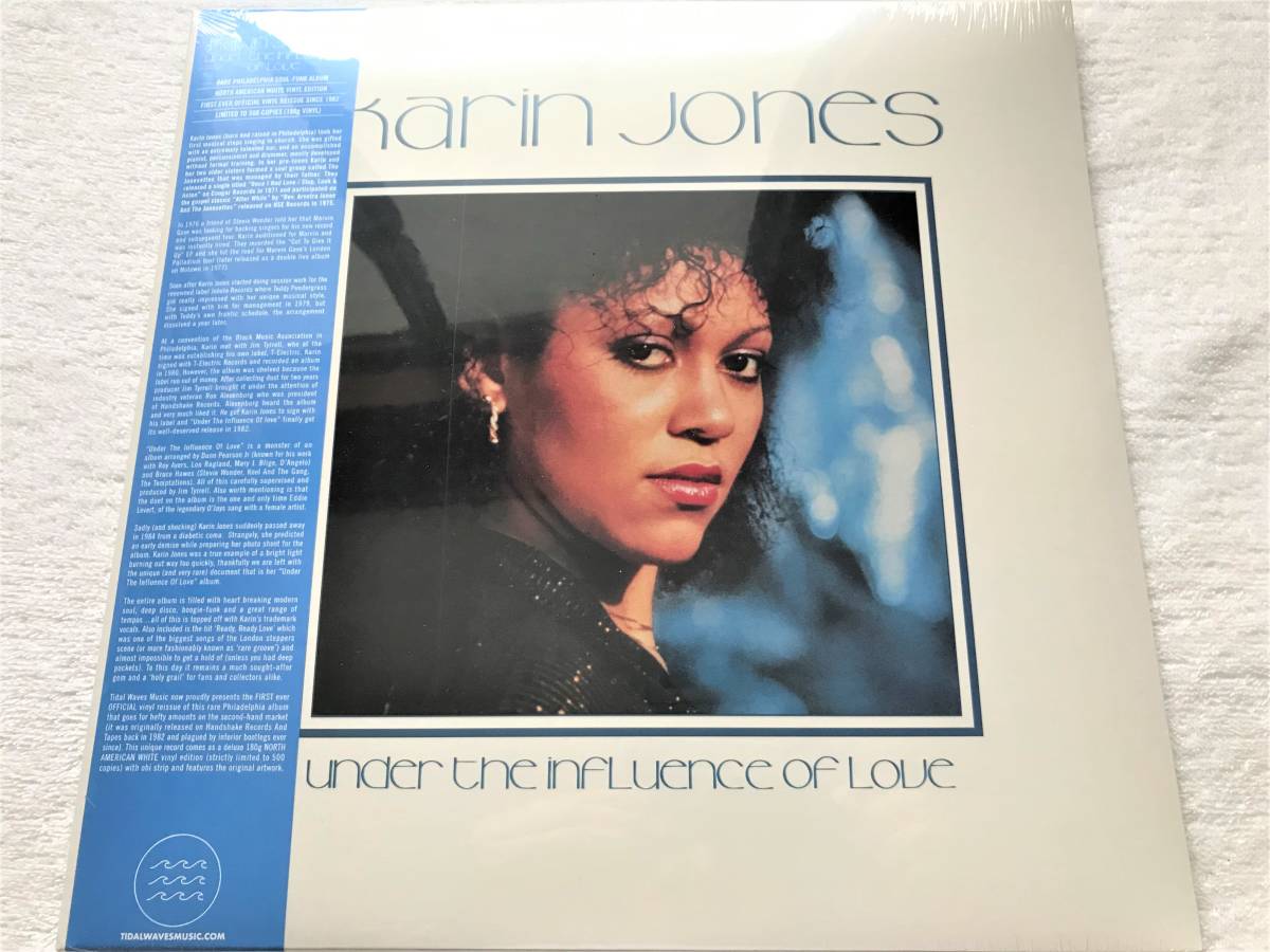 新品未開封 / Karin Jones / Under The Influence Of Love / Eddie Levert (O'jay 参加＆Duet！) / Limited Edition, Reissue, White_画像1