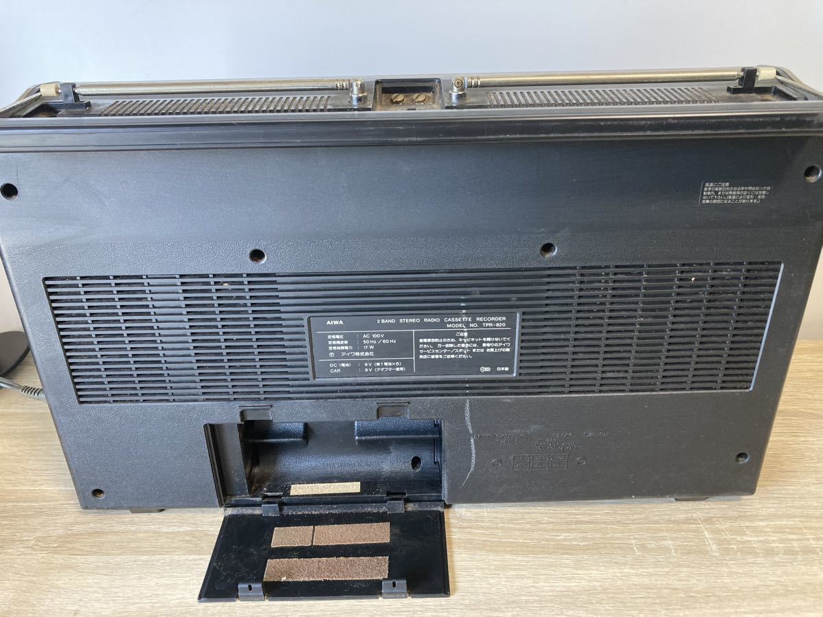 AIWA アイワ TPR-820 ステレオラジオ カセットレコーダー/ラジカセ