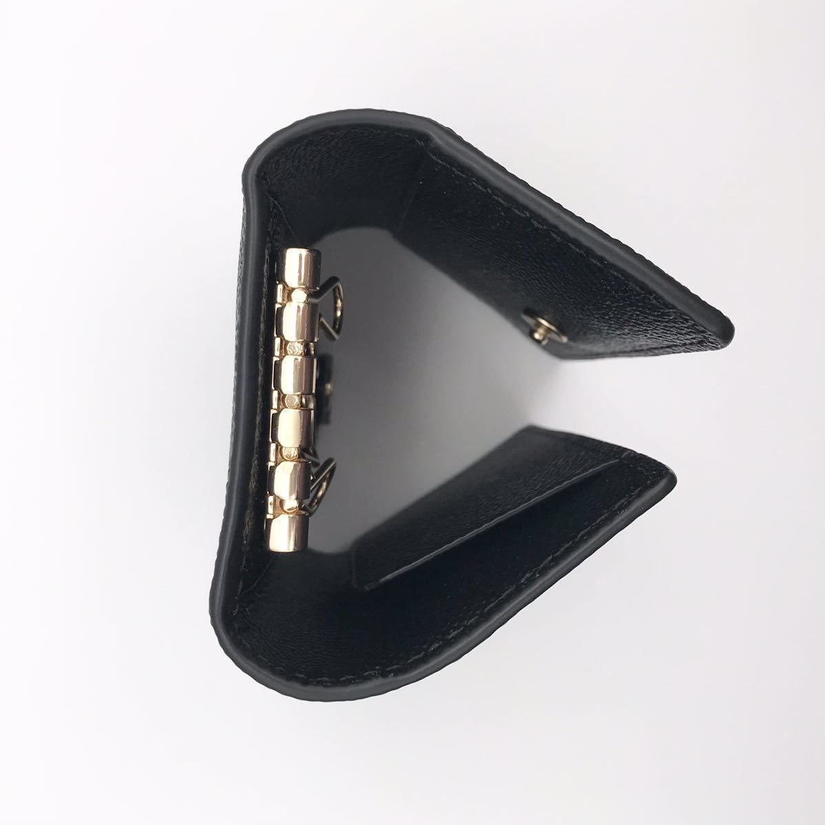 COACH * great popularity * five ring key case black key holder key ring new goods 