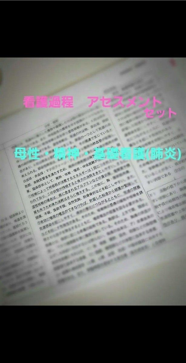 期間限定お値下げ★○43500円→看護実習　看護過程　アセスメント　看護目標　看護技術　手順書　看護学生　国家試験