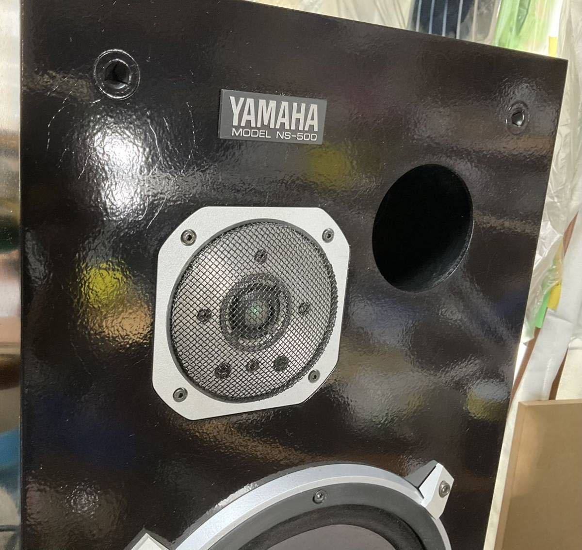 YAMAHA NS-500 ペア 音出しOK プチメンテ今回は自信作綺麗です_画像2