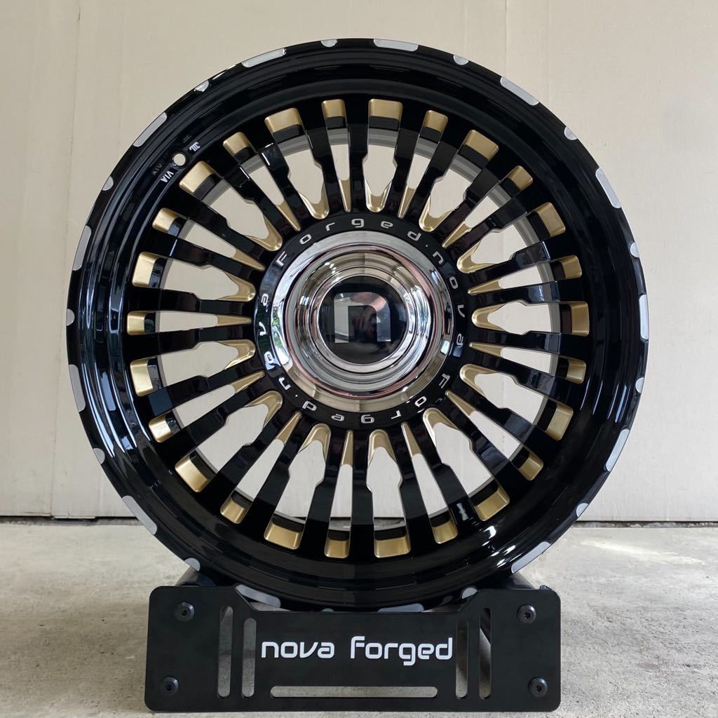 novaforged24インチ2pc鍛造ホイールオーダーメイド4本レンジローバーディフェンダーX6X7GLSウルスGクラスランクル300LXレヴァンテカイエン_画像2