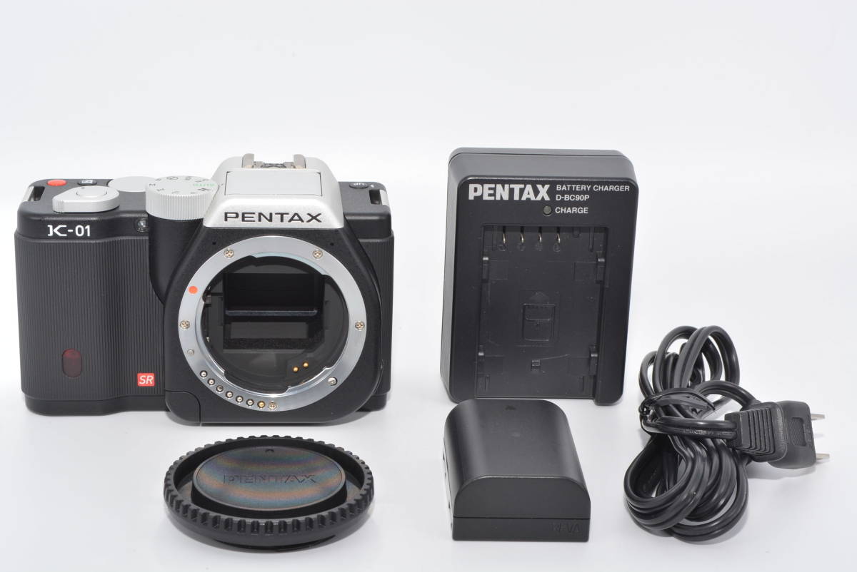 【2671ショットの特上品】 PENTAX ミラーレス一眼カメラ K-01 ボディ ブラック　＃5657_画像3