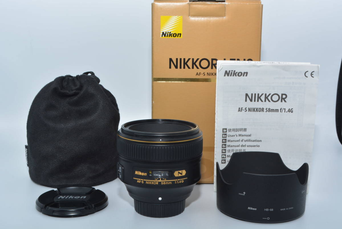高級品市場 単焦点レンズ Nikon 【特上品】 AF-S フルサイズ対応