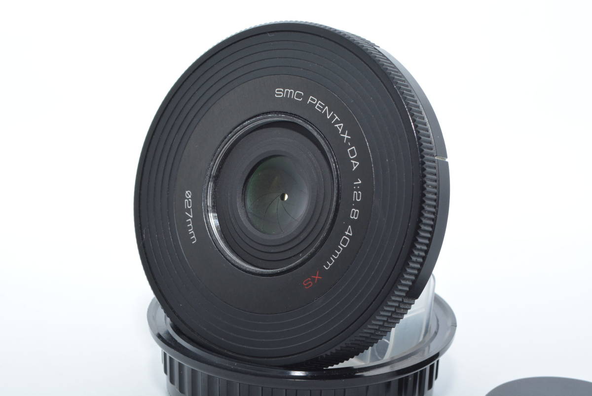 【極上品】 PENTAX ビスケットレンズ 標準単焦点レンズ DA40mmF2.8XS Kマウント APS-Cサイズ　＃5749
