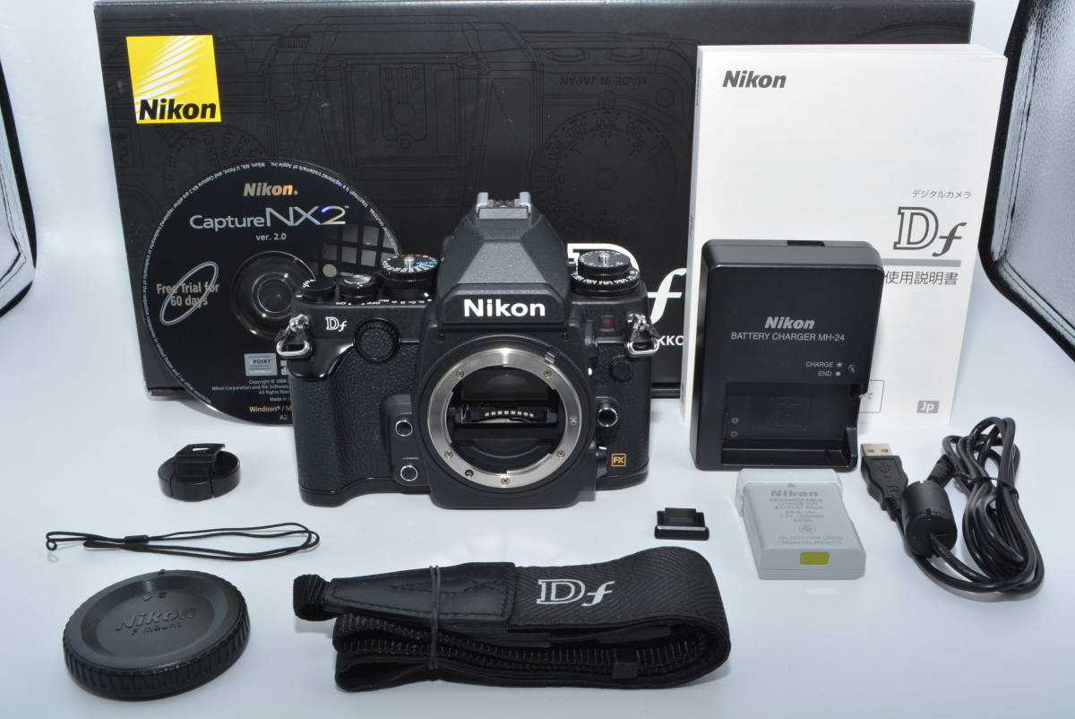 【特上品】 Nikon デジタル一眼レフカメラ Df ブラックDFBK　＃5747