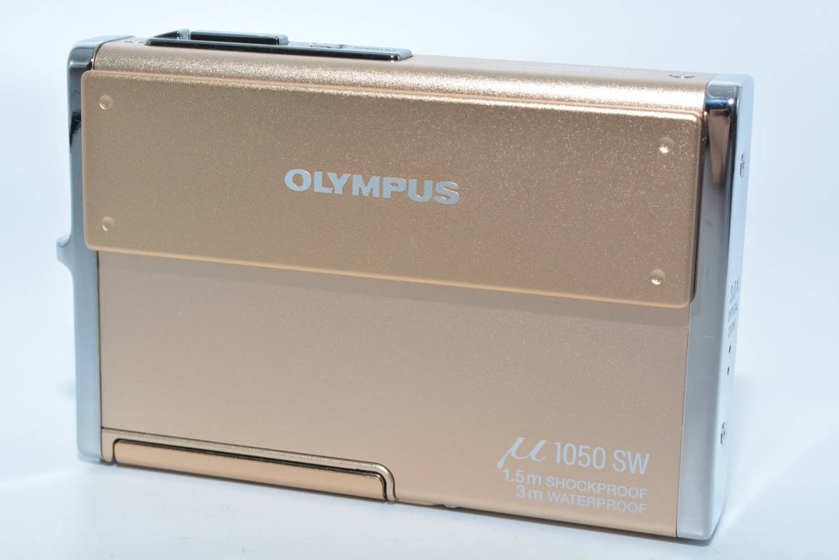 【極上品】 OLYMPUS デジタルカメラ μ1050 (ミュー) ゴールド μ1050SW GLD　＃5779_画像6