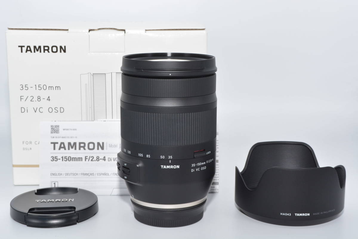 【特上品】 タムロン 35-150mm F/2.8-4 Di VC OSD (Model:A043)※キヤノンEFマウント用レンズ #5717