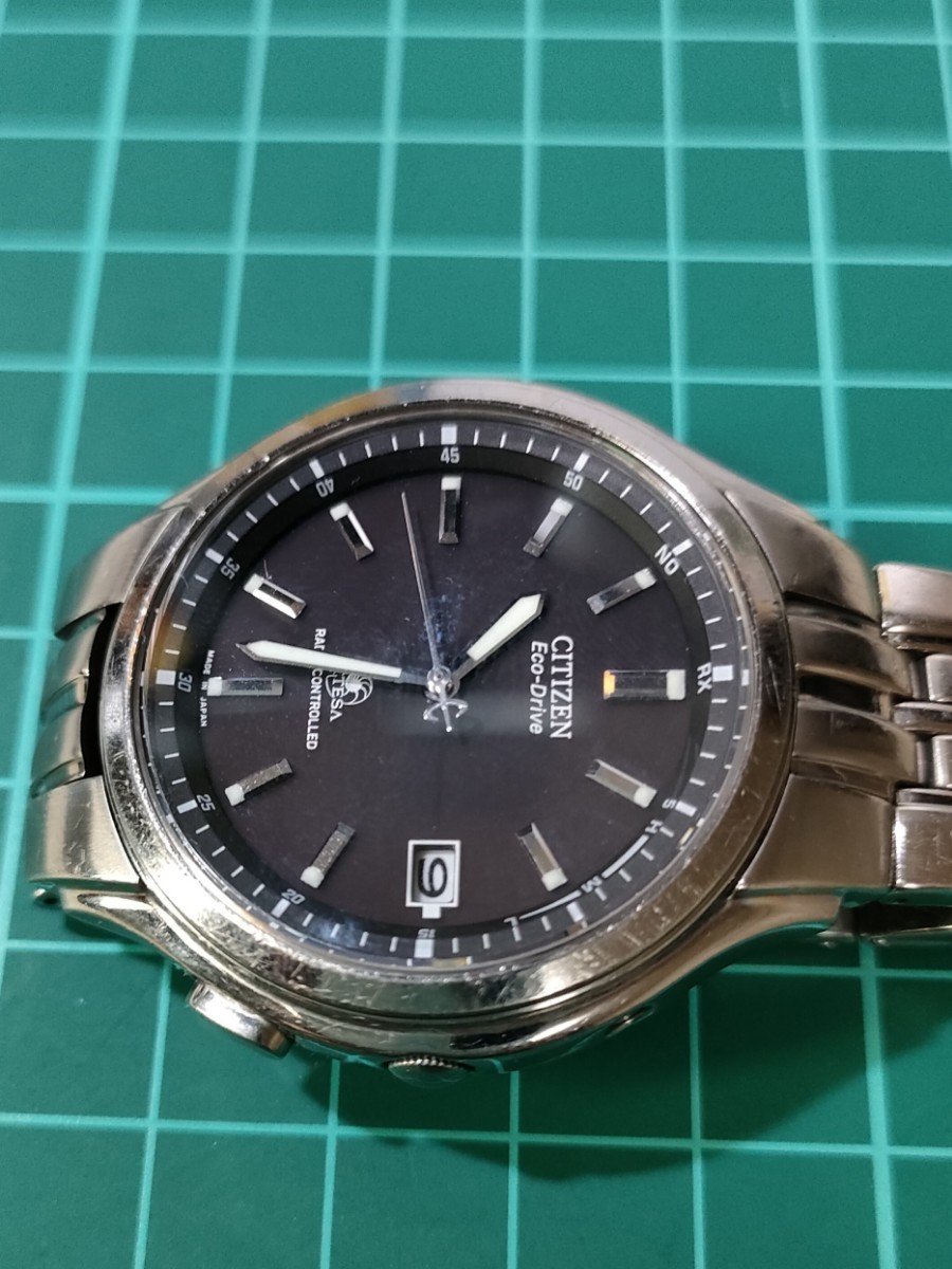 稼働品 シチズン アテッサ エコドライブ 定価55 000円 CITIZEN 稼働品 シチズン アテッサ エコドライブ 定価55 000円 CITIZEN