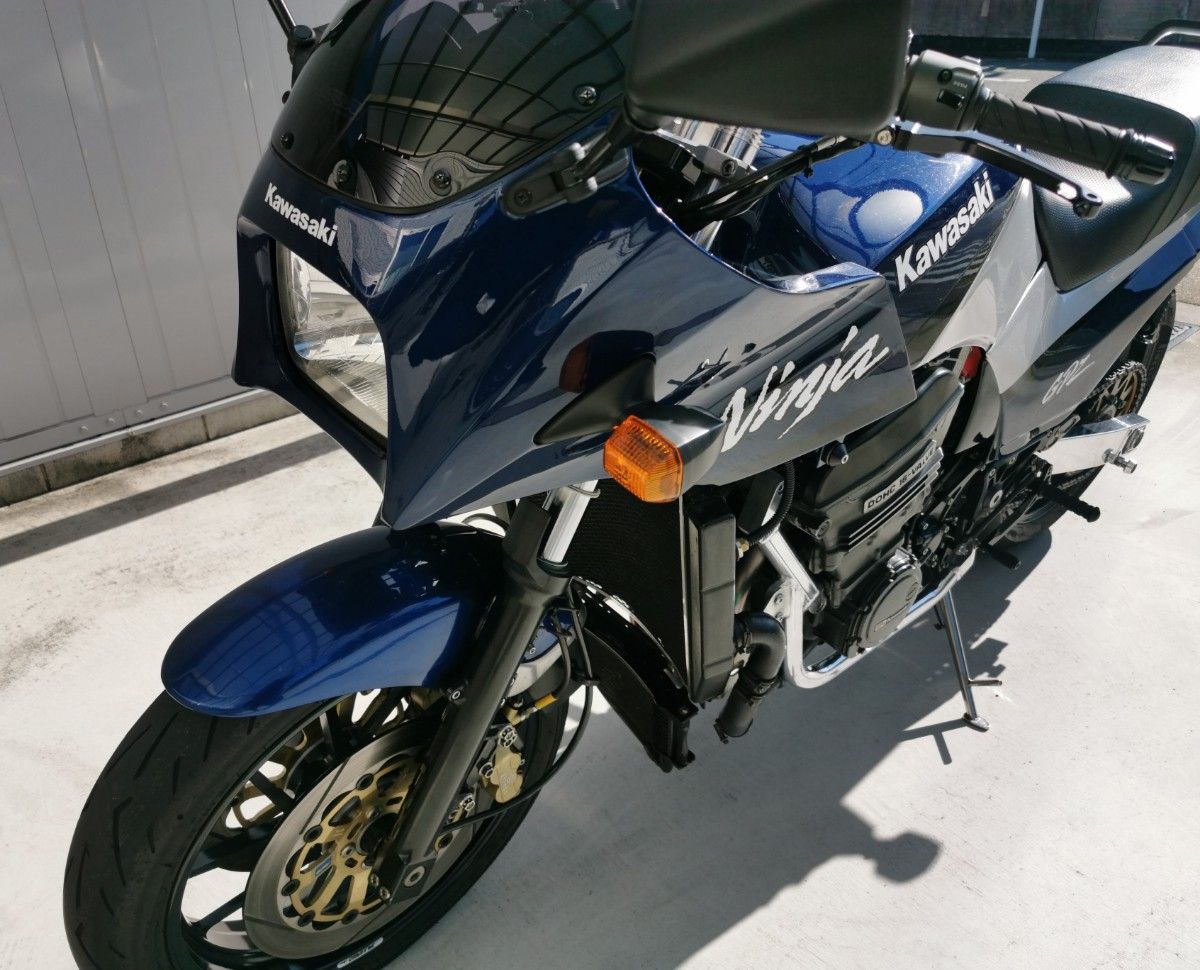 ★ボルトオン・取付説明書付★　GPZ900R用 純正ルック・小型ウインカーキット 　(検A1～A16スモールウィンカー）