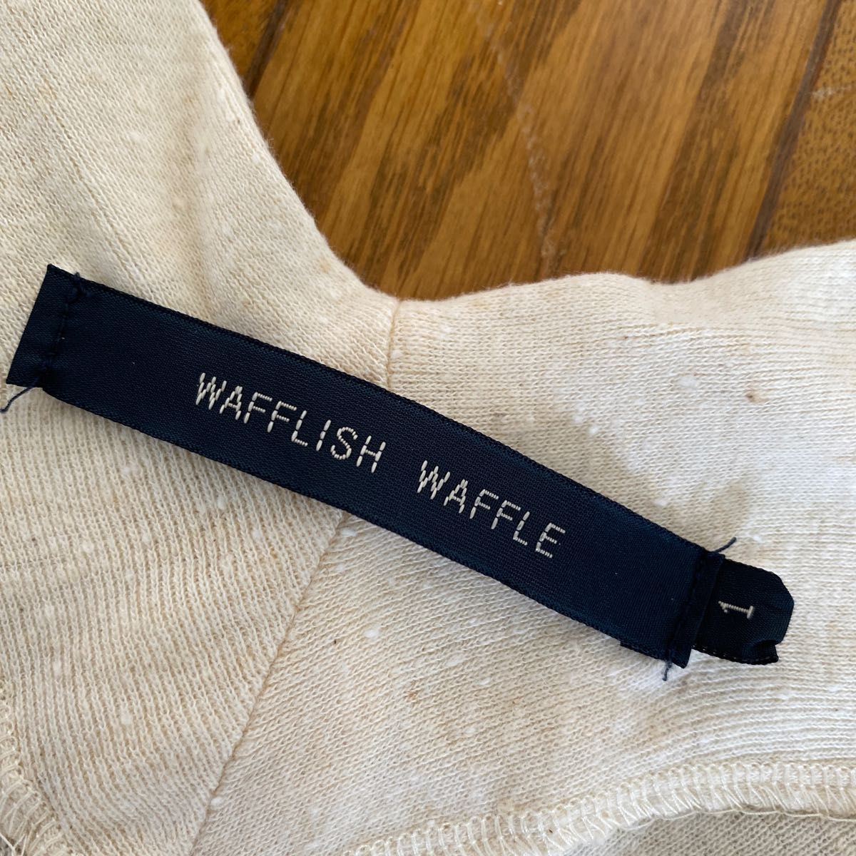 ワッフリッシュワッフル　ワンピース　羽織りもの　wafflish waffle