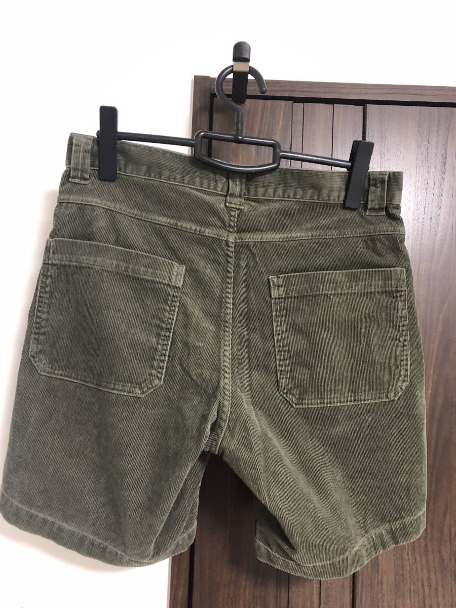 2 サブカルチャー SC SUBCULTURE CORDUROY SHORTS OLIVE コーデュロイ